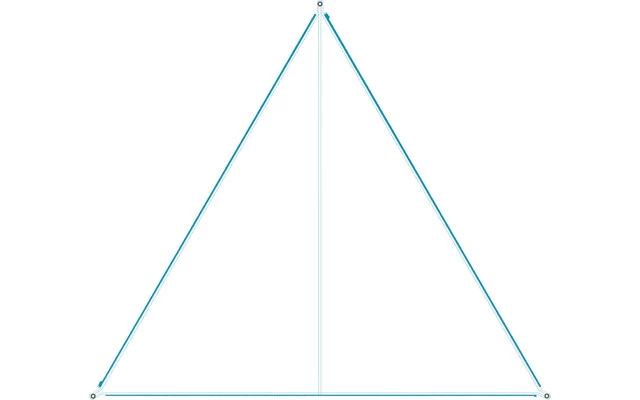 Bent Canvas Plain Single Tarp Lime Punch / Zipper Orange 7 Bent Canvas Plain Single Tarp Lime Punch / Zipper Orange – Bild 5