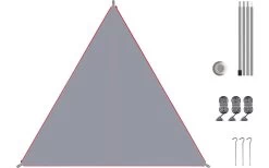 Bent Canvas Plain Set Tarp Ocean Wave / Zipper Orange 15 Bent Canvas Plain Set Tarp Ocean Wave / Zipper Orange -Outwell Store 251471 2424154 4