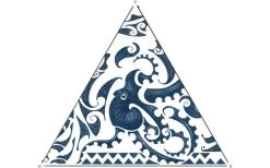 Bent Canvas Allover Set Tarp Caribbean Stripe Hawaii / Zipper Light Blue -Outwell Store 251549 1779307