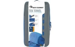 Sea To Summit TEK Frottee Mikrofaser Handtuch Small Cobalt Blau -Outwell Store 268885 1931802