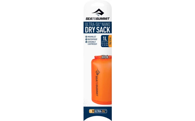 Sea To Summit Ultra-Sil Nano Dry Sack Trockensack, 1L, Blau 3 Sea To Summit Ultra-Sil Nano Dry Sack Trockensack, 1L, Blau