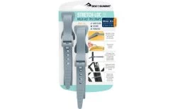 Sea To Summit Stretch-Loc Straps Befestigungsgurte 2er Set Blaugrau 12 Mm X 300 Mm -Outwell Store 418829 3025637 1