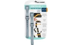 Sea To Summit Stretch-Loc Straps Befestigungsgurte 2er Set Blaugrau 12 Mm X 300 Mm -Outwell Store 418841 3025697 1