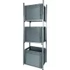 SYS-RACK Aluminium Regal-System 43-L-RR-1 Längs Für Heckgarage 45 X 31 X 130 Cm -Outwell Store 458391 3157742