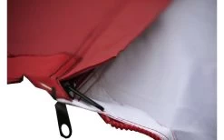 Bent Zip-Protect Canvas Single Verbindbares Sonnensegel 250 X 250 X 250 Cm Rot -Outwell Store 503621 3884390 1
