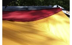 Bent Zip-Protect Canvas Single Verbindbares Sonnensegel 250 X 250 X 250 Cm Türkis- -Outwell Store 504833 3884406