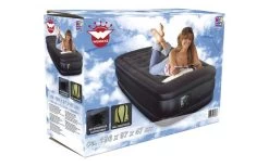 Happy People Deluxe Luftbett 196 X 97 X 47cm Grün/beige -Outwell Store 517743 3367679