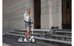 Micro Black/White Klappbarer Scooter Weiß -Outwell Store 534559 3515788