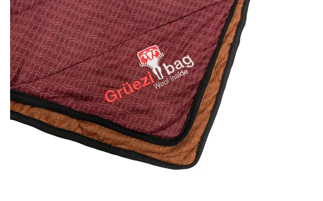 Grüezi Bag WellhealthBlanket Wool Home Schlafsack Chocolate/smoky Blue 8 Grüezi Bag WellhealthBlanket Wool Home Schlafsack Chocolate/smoky Blue – Bild 6