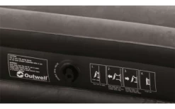 Outwell Excellet Luftmatratze Single 200 X 80 Cm Schwarz/grau -Outwell Store 681981 4965743