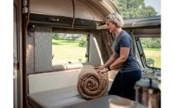 Duvalay Compact Schlafsack 190 X 66 X 2,5 Cm Grau