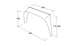 Outwell Zelt Lounge Vehicle Connection L