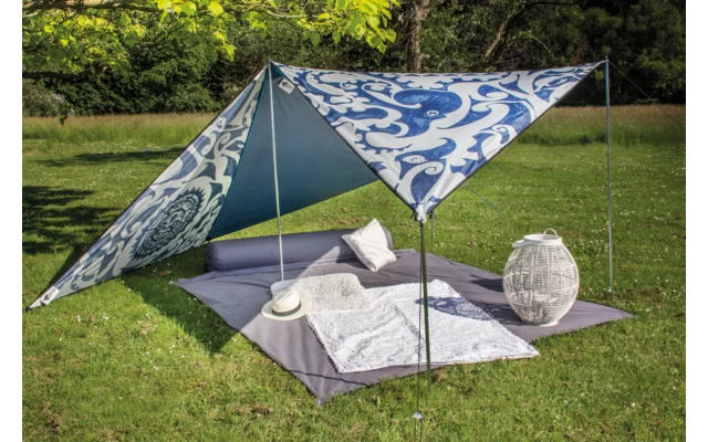 Bent Sonnensegel Zip Protect Canvas Single Dunkelblau/RV Hellblau 7 Bent Sonnensegel Zip Protect Canvas Single Dunkelblau/RV Hellblau – Bild 5