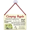 Blechschild Camping Regeln -Outwell Store 714701 4824689