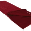 Vaude Navajo 100 SYN Kunstfaser Deckenschlafsack 220 X 80 Cm Dark Indian Red