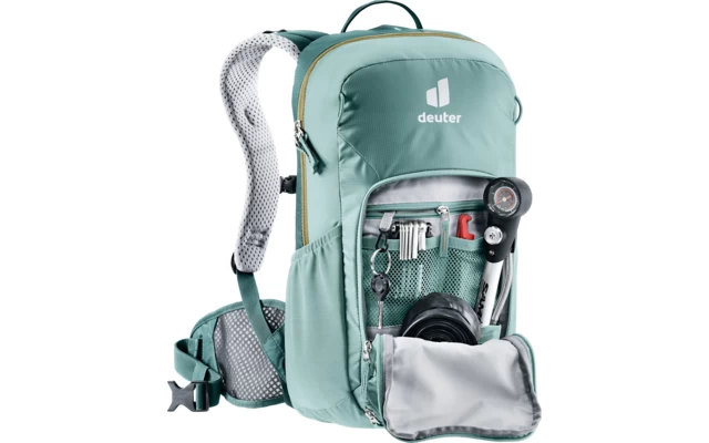 Deuter Bike I 18 SL Fahrradrucksack 18 Liter Jade Deepsea 3 Deuter Bike I 18 SL Fahrradrucksack 18 Liter Jade Deepsea