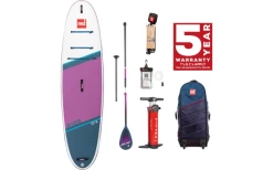 Red Paddle Co. SET Red Paddle Co RIDE 10,6 X 32 X 4,7 MSL + Red Paddle Co Hybrid Tough 3Pcs Paddle Blau -Outwell Store 759245 5080970