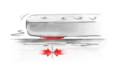 High Peak Air Bed Cross Beam Extra Long Luftbett Mit Integrierter Pumpe Hellgrau/blau Single -Outwell Store 810098 5289839